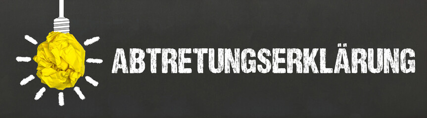 Abtretungserklärung
