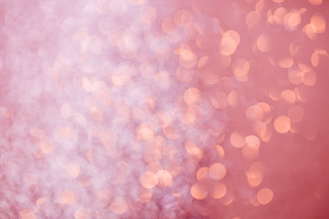 Soft in autumn colors abstract background with bokeh effect. Vector illustration