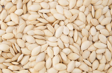 Pumpkin seeds background