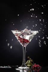 Red Currant In The Glass