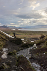 Gorge of Raudfeldsgja in Iceland