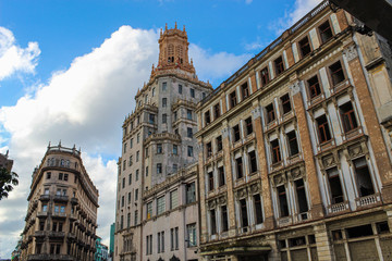 Fototapeta na wymiar Cuban Colonial Architecture, La Havana, Cuba