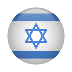 Round flag icon - Israel