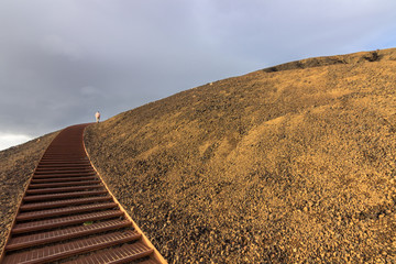 Saxhóll Crater in Iceland