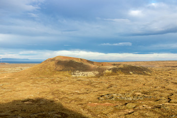 Saxhóll Crater in Iceland