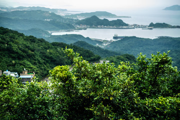 Fototapeta na wymiar 台湾・台北の山々