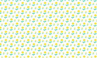 Random Small Flower Pattern Background