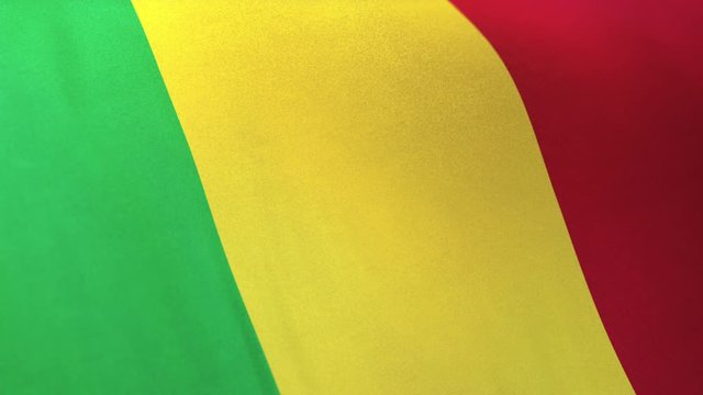 flag animation UHDTV v2 country Mali 29.97FPS