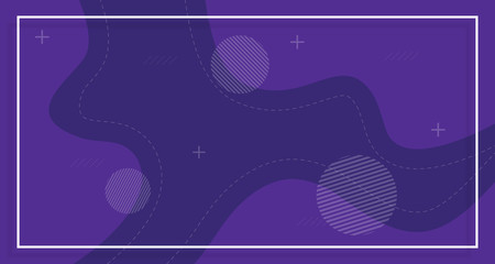 purple banner sales background, with abstract shapes