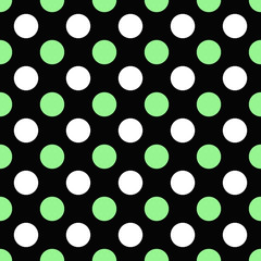 Geometrical seamless pattern - vector circle background illustration