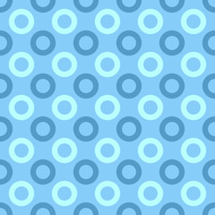 Abstract seamless pattern - vector circle design background