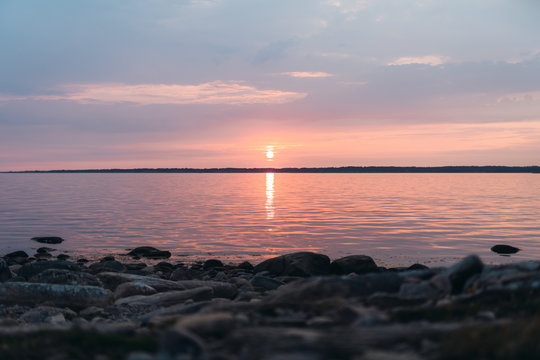 Sunset in &Aring;sa