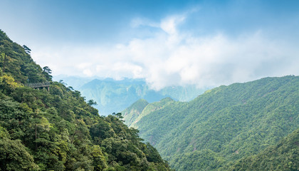 Sanqing mountains in shangrao city, jiangxi province, China