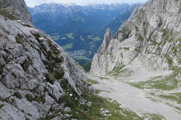 klettertour werfner hochthron