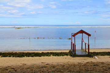 Beautiful Satuiatua Beach at Savai’i, Savai’i is the largest island in the South Pacific nation...