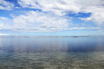 Beautiful Satuiatua Beach at Savai’i, Savai’i is the largest island in the South Pacific nation of Samoa.