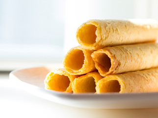 Egg Rolls under Natural light