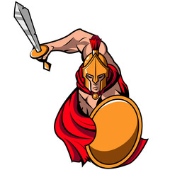 Spartan warrior