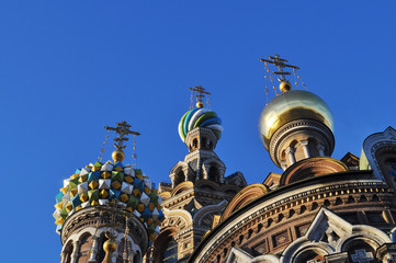 Fototapeta na wymiar St Petersburg, The Church of Our Savior