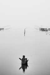 Trabucchi nel delta del Po