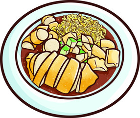 Cute Indonesian cuisine 