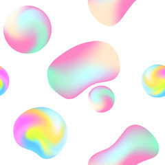 Modern fluid elements, simple vector pattern.