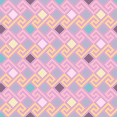 vector seamless Greek ornament, Meander