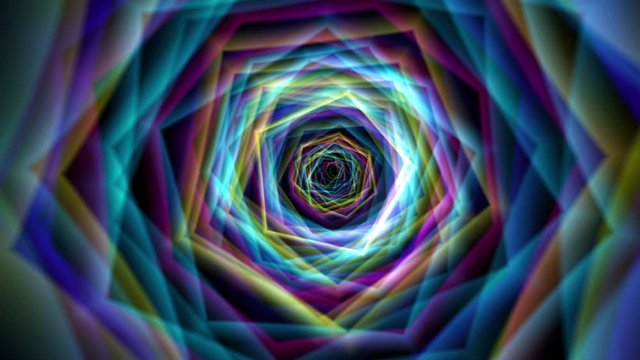 光る多角形のワープ　ループhttps://youtu.be/jDvo6FTPZO0