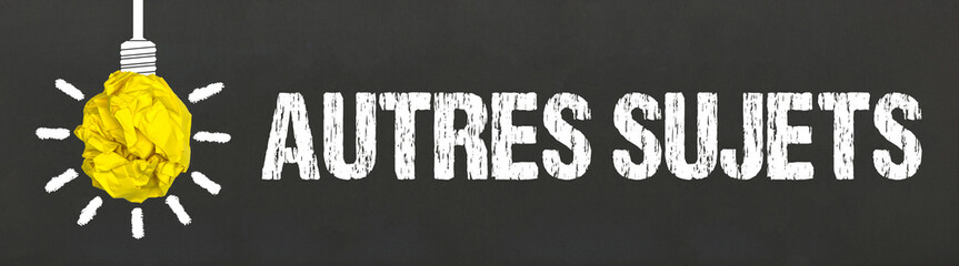 Autres sujets 
