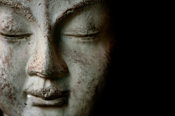 Obraz premium Buddah Statue face only