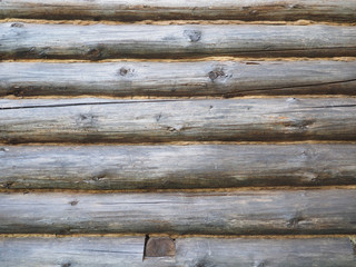 brown log wall. beautiful background