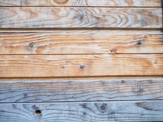 Naklejka premium plank wooden wall. beautiful background