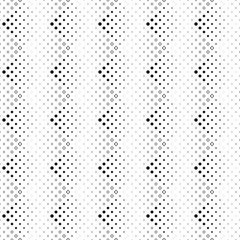 Abstract square pattern background - repeating geometrical monochrome vector graphic from diagonal squares