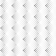 Abstract square pattern background - repeating geometrical monochrome vector graphic from diagonal squares