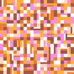 Abstract diagonal mosaic pattern background - colorful polygonal vector graphic design with rectangle tiles