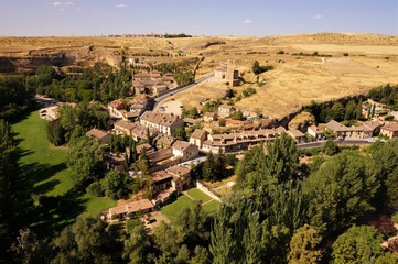 Obraz premium Spanish countryside on a summer day