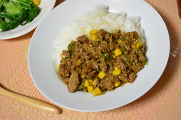 ドライカレー