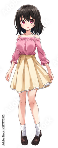 Fototapete 可愛い美少女 アニメ 漫画 立ち絵 表情差分 驚き Young Pretty Woman Anime Manga Surprise Hawkins Fototapete 可愛い美少女 アニメ 漫画 立ち絵 表情差分 驚き Young Pretty Woman Anime Manga Surprise Hawkins