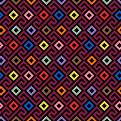 vector seamless Greek ornament, Meander