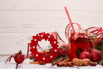 Winter holidays. Christmas treat