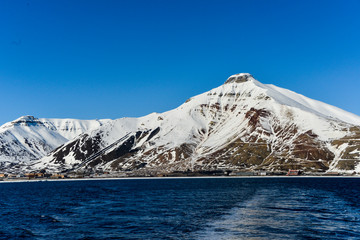 Pyramiden, Station soviétique,  archipel du Spitzberg, Svalbard
