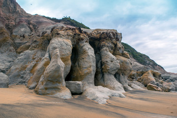 Natural Rock Pillars in Trancoso