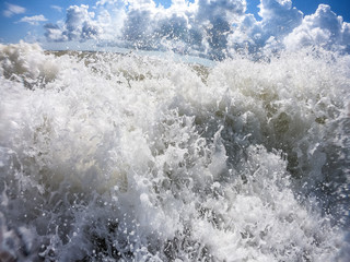 Stock photo of ocean surf