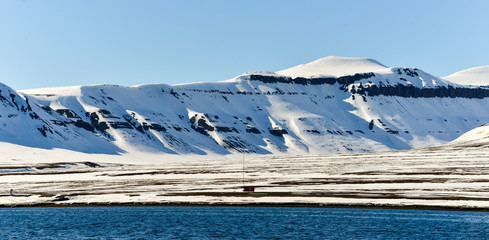 Pyramiden, archipel du Spitzberg, Svalbard
