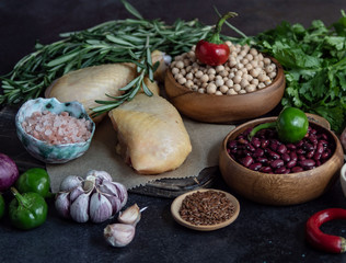 Keto diet concept