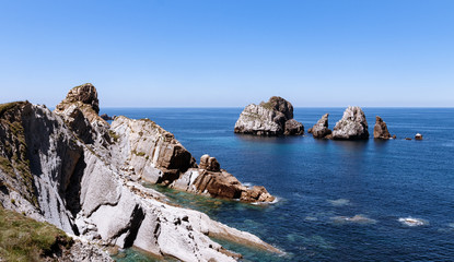 coastline in the north of spain