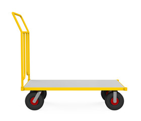 Heavy Duty Trolley Isolated