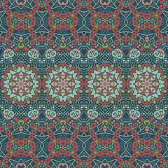 Creative color abstract geometric pattern, vector seamless, can be used for printing onto fabric, interior, design, textile
