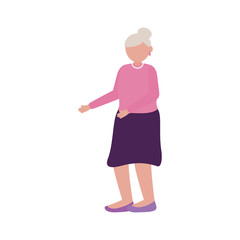 Grandmother cartoon vector design