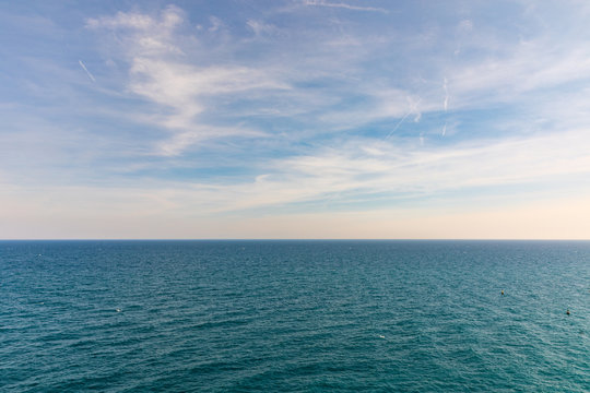 View on the Mediterranean sea